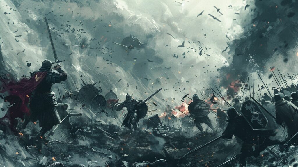 writing fantasy battle scenes